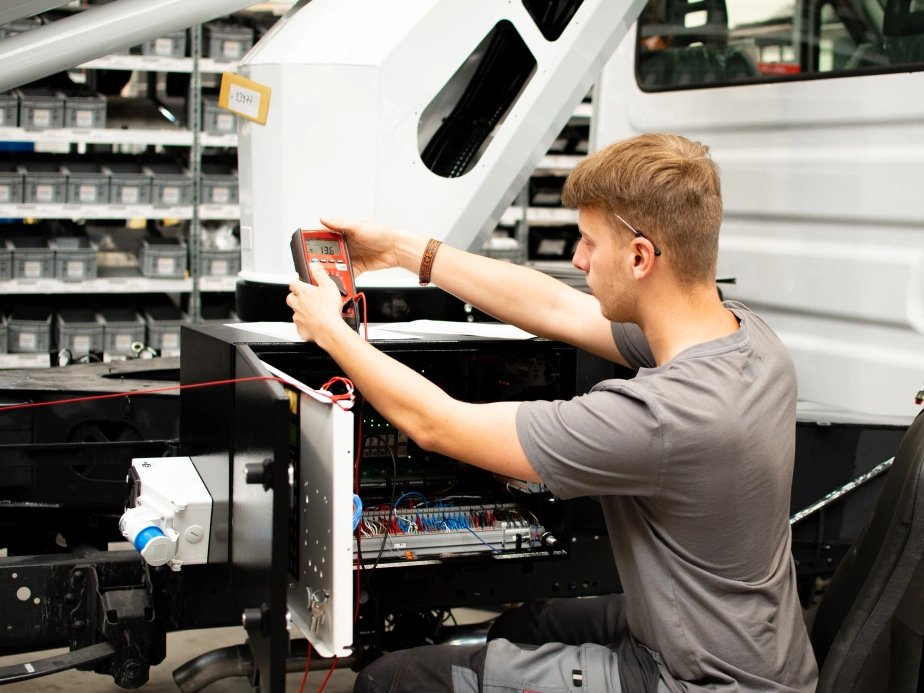 Travaux d'achèvement du STEIGER RUTHMANN
