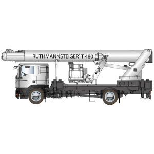 Ruthmann Steiger T 480 Seitenansicht