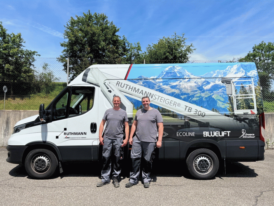 v.l.n.r Paul Monsch und Markus Knuchel.