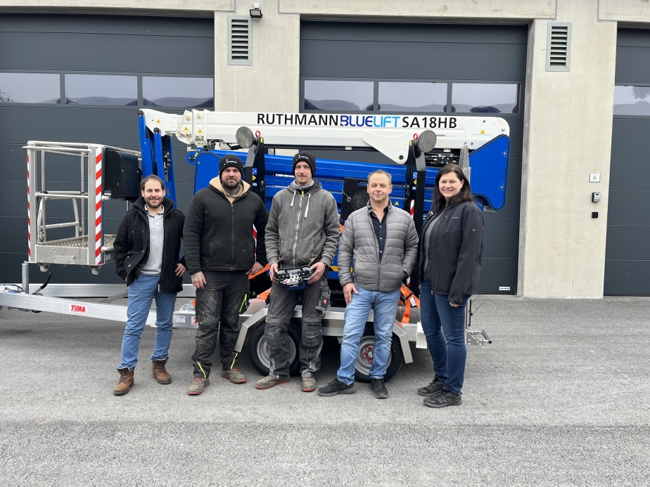 Ruthmann Bluelift SA 18 HB Raupenarbeitsbühne